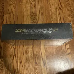 Pokemon TCG Mega Evolutions Mega Charizard X EX Ultra Premium Collection In hand - Image 2