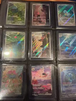 Pokemon Scarlet & Violet 151 MASTER SET TOP LOADERS NO PROMOS 50% Reverse Holos - Image 1
