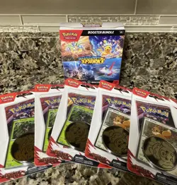 Pokemon TCG Destined Rivals Single Pack Blisters & Surging Sparks Booster Bundle - Image 1