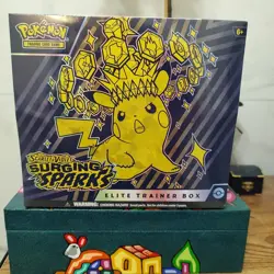 Pokemon Scarlet and Violet Surging Sparks Elite Trainer Box ETB Sealed 2025 New - Image 1