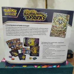 Pokemon Scarlet and Violet Surging Sparks Elite Trainer Box ETB Sealed 2025 New - Image 2
