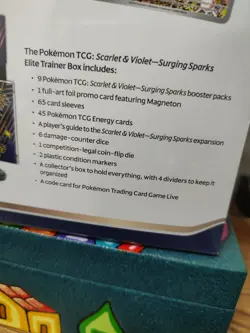 Pokemon Scarlet and Violet Surging Sparks Elite Trainer Box ETB Sealed 2025 New - Image 5