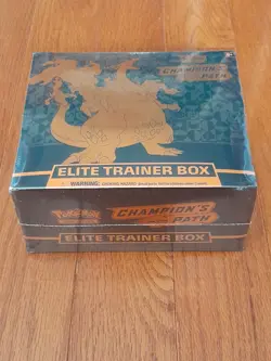 Pokemon TCG: Champion's Path Elite Trainer Box ETB New Factory Sealed READ 820650805455 - Image 2