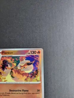 Flareon 13/131 Pokemon TCG S&V Prismatic Evolutions Masterball Rare Holo NM - Image 4