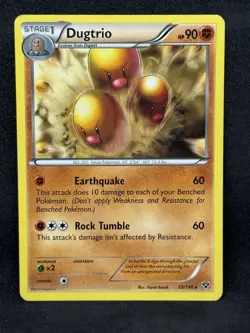 Dugtrio - 59/146 - Rare - XY Base Set #59/146 Pokemon TCG HP - Image 1