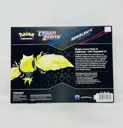 Pokemon TCG Crown Zenith Regieleki V Collection Sealed Box - Image 2