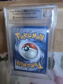 2010 Pokemon Pikachu HGSS03 Black Star PROMO *BGS 9* Low Pop (14) - Image 2