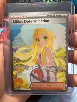 Pokemon Mega Evolution Lillie’s Determination SIR 184/132 Mint - Image 1