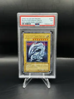 PSA 7 Blue-Eyes White Dragon Dark Duel Stories Promo DDS-001 - Yu-Gi-Oh - Image 1