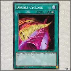 Double Cyclone - SDSE-EN033 - Common 1st Edition Yugioh - Image 1