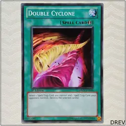 Double Cyclone - DREV-EN046 - Common 1st Edition Yugioh - Image 1