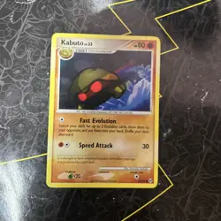 Kabuto 67/99 - Arceus - 2009 - Common - Pokemon Card TCG - D3 - Image 1