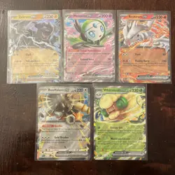 Pokemon Black Bolt and White Flare EX card lot - 5 Cards - NM - Image 1