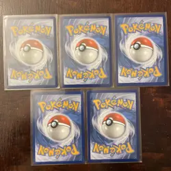 Pokemon Black Bolt and White Flare EX card lot - 5 Cards - NM - Image 2