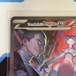 Pokemon TCG Destined Rivals Team Rockets Mewtwo EX Card 231/182 - Image 2