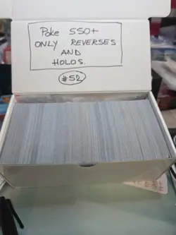 Pokemon TCG- ONLY REVERSES AND HOLOS, Lot 550+ Cards, Near Mint [#52] - Image 4
