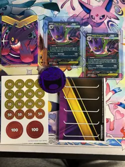 Pokemon Mega Gengar EX Battle Deck - Opened - Cards, Coin & Accessories - Image 1