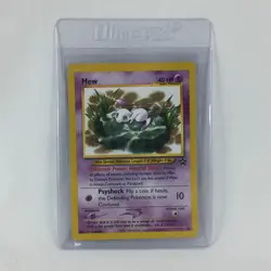 2000 Pokemon Black Star Promo Card #47 Mew NM Unplayed Lily Pad - Image 1