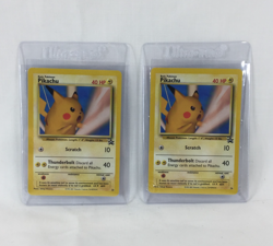 Lot of 2 2001 Pokemon Black Star Promo Card 26 Pikachu NM Unplayed - Image 1