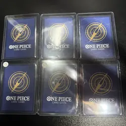 Lot of 6 One Piece TCG Cards SR’s and SEC All NM and English - Image 2