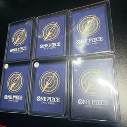 Lot of 6 One Piece TCG Cards SR’s and SEC All NM and English - Image 4