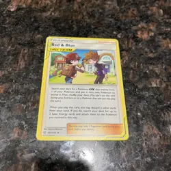 Red & Blue Tag Team 202/236 S&M Cosmic Eclipse Pokemon Trading Card Game | NM - Image 4