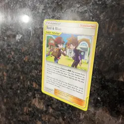 Red & Blue Tag Team 202/236 S&M Cosmic Eclipse Pokemon Trading Card Game | NM - Image 5