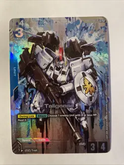 Gundam Card Game Dual Impact Tallgeese GD02-005 R + Alternate Art - Image 1