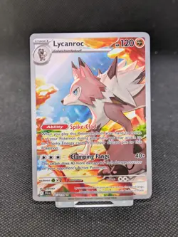 166/159 Lycanroc Illustration Rare Card Journey Together Pokemon TCG *New* - Image 1