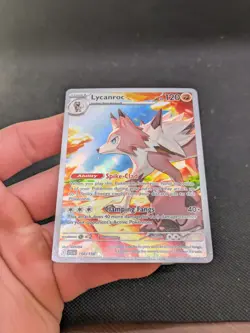 166/159 Lycanroc Illustration Rare Card Journey Together Pokemon TCG *New* - Image 3