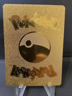 Pokemon Gold foil Rainbow Tag Team Moltres Zapdos Articuno Fan Art Display Card - Image 2