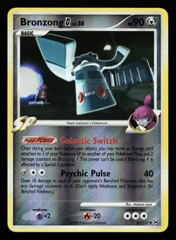 Bronzong G 41/127 Reverse Holo Platinum Pokemon Card - Image 1