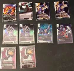 Gundam TCG Engilsh Cards Bulk Lot 416 Cards- Dual Impact [GD02] - C/U/R - Image 3