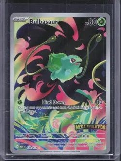 Bulbasaur - (Mega Evolution Stamped) Illustration Rare Miscellaneous Cards & Pro - Image 1