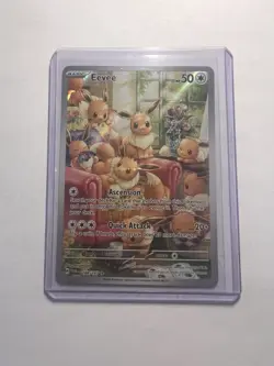 Pokemon Eevee Holo TCG Card 188/167 Sv06 Twilight Masquerade - Image 1