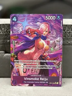 One Piece Card Game Vinsmoke Reiju OP12-063 Super Rare Alternate Art English - Image 1