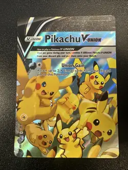 Pikachu V-Union [Set of 4] SWSH: Sword & Shield Promo Cards Holo NM JL - Image 2