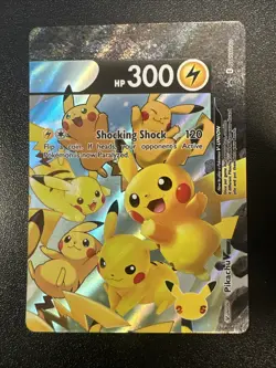 Pikachu V-Union [Set of 4] SWSH: Sword & Shield Promo Cards Holo NM JL - Image 4
