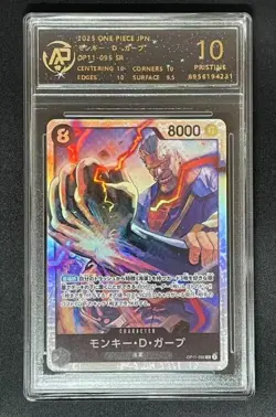 2025 ONE PIECE cards JAP Monkey D. Garp OP11-095 SR RPA 10（SAME AS PSA 10) - Image 1
