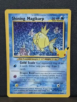 Pokemon Shining Magikarp Card 66/64 Celebrations 25th Anniversary Edition (B) - Image 1