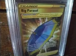 Pokemon vmax gold secret graded art sr big parasol vstar gx ex 199/189 Card b9 - Image 2