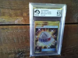 Pokemon vmax gold secret graded art s choice helmet 229/214 vstar gx ex Card b3 - Image 1
