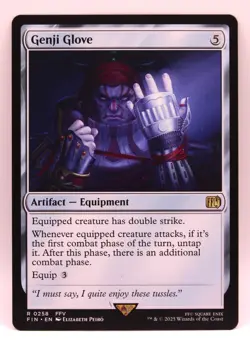 MTG Genji Glove Final Fantasy Regular NM Un-Played - Image 1