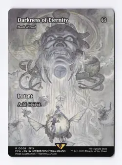 Darkness of Eternity (Showcase) 8 (R) MTG Final Fantasy: Through the Ages (FCA) - Image 1