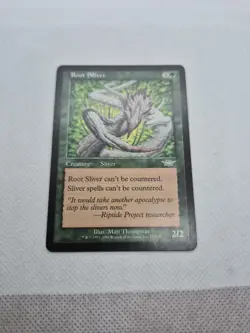English - 1 x MTG Root Sliver Legions Mp - Image 1