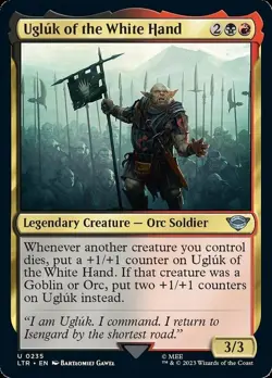 LP MTG Ugluk of the White Hand Light Play The Lord of the Rings: Tales of Middle - Image 1