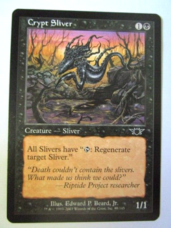 MTG Crypt Sliver Legions Light Play!! - Image 1