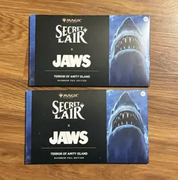 Jaws Terror of Amity Island x Sealed Secret Lair Drop FOIL MTG Magic - Image 1