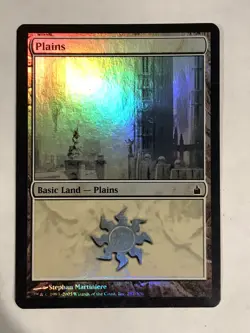 Plains 287 MP Foil Ravnica: City of Guilds MTG - Image 1