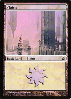 MTG - Ravnica: City of Guilds - Plains #287 - Foil - Various conditions - Image 1